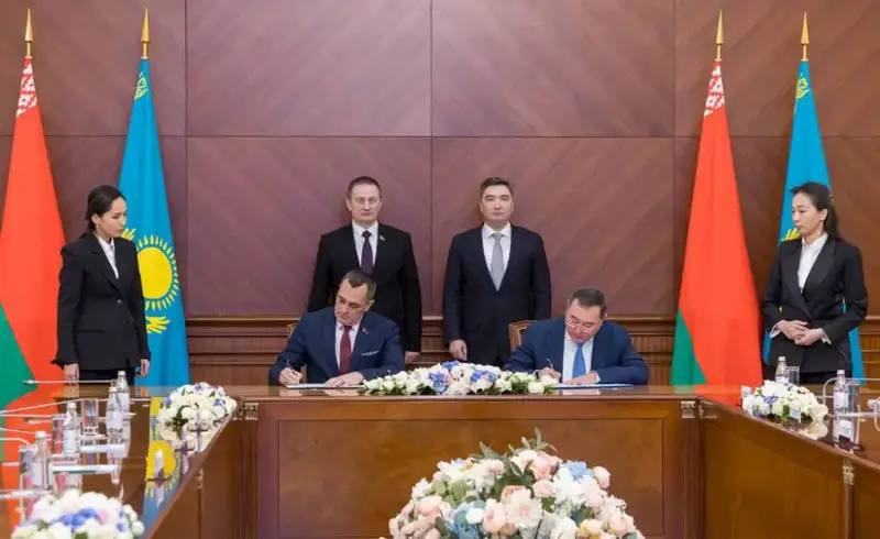 Алматинская область и Витебская область подписали Меморандум о сотрудничестве в экономической сфере Астане