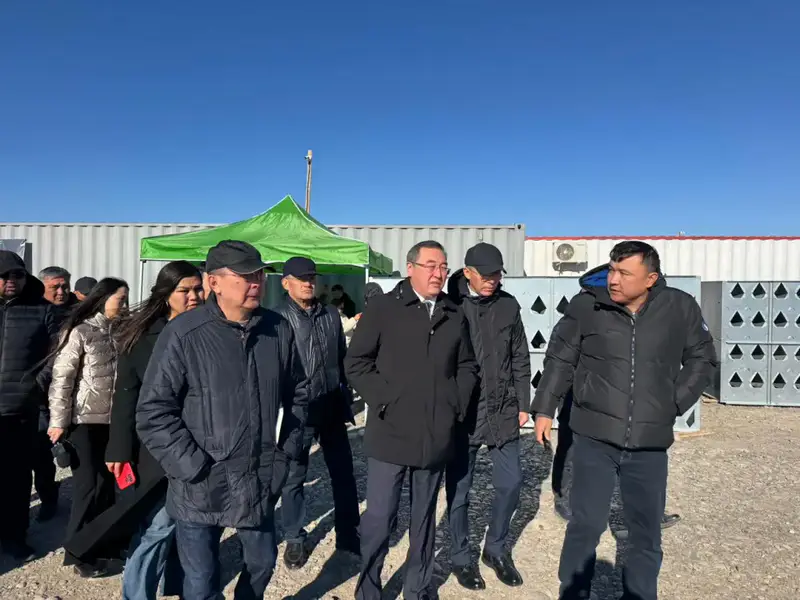 Аким области Марат Султангазиев оценил развитие инвестиционных проектов в Енбекшиказахском районе Астане
