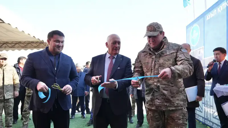 В Карамурте открыт новый добровольный пожарный пункт «Ауыл құтқарушылары» для 19 тысяч жителей Астане