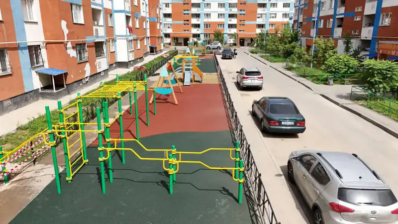 Благоустроиство Алатауского района Алматы: 31 общественное пространство и 16 дворов обновлены (2)