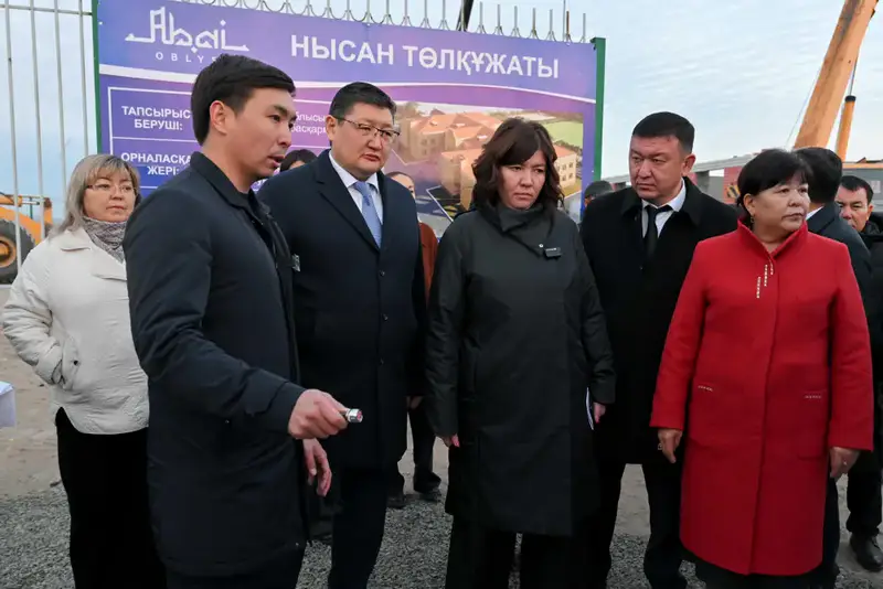 Министр просвещения ознакомилась с деятельностью образовательных учреждений области Абай (9)