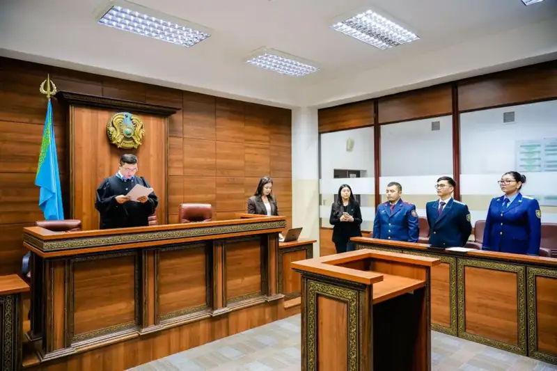 В Астане студенты стали свидетелями инсценировки судебного заседания по вопросам наркомании Астане