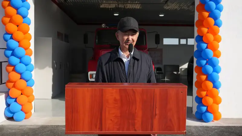 В селе Тущыкудык начал работу новый добровольный пожарный пост (4)