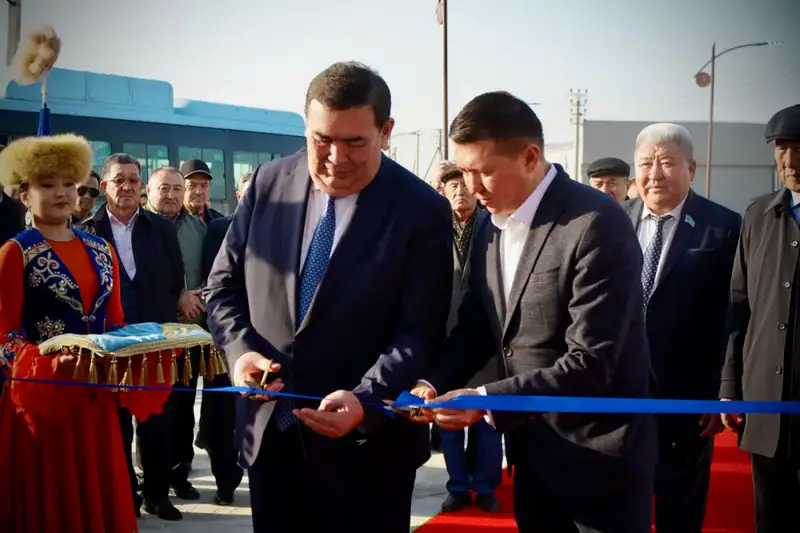 В Таразе открыли автомобильную газонаполнительную станцию Астане