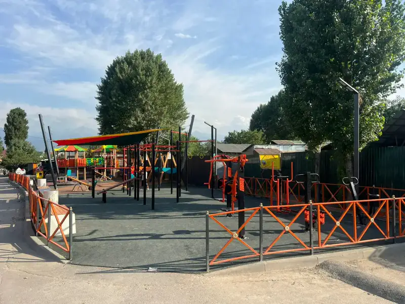 Обновление общественных пространств и дворов в Алатауском районе Алматы: 31 пространство и 16 дворов в 2023 году Астане