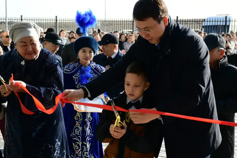В селе Достык области Жетісу открыли современную школу в рамках международного проекта «Келешек мектебі» Астане