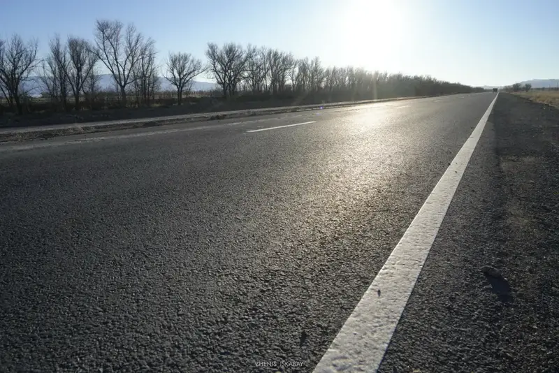 В Жетісу отремонтированы крупные автомагистрали «Сарыозек-Коктал» и «Жаркент-Хоргос», ведущие в приграничный регион (2)