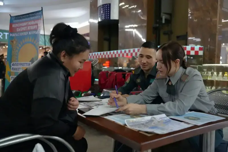 Социальные инициативы в Северо-Казахстанской области: военнослужащие делятся опытом с молодежью Астане