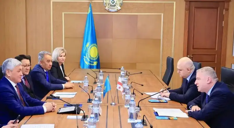 Посол Грузии и аким Карагандинской области обсудили развитие бизнес и культурных связей Астане