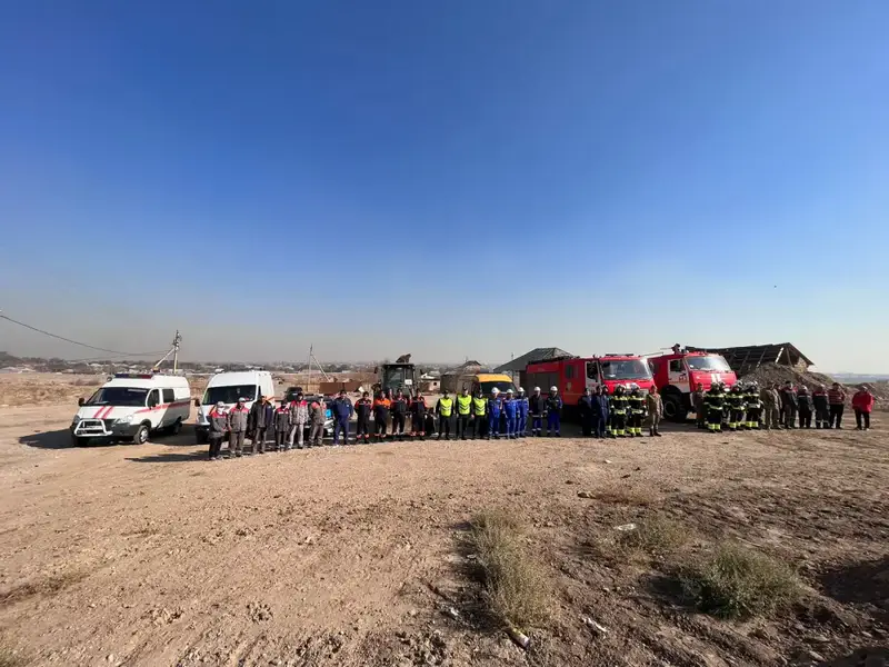 В Шымкенте прошли учения по гражданской защите «Қыс-2025» (2)