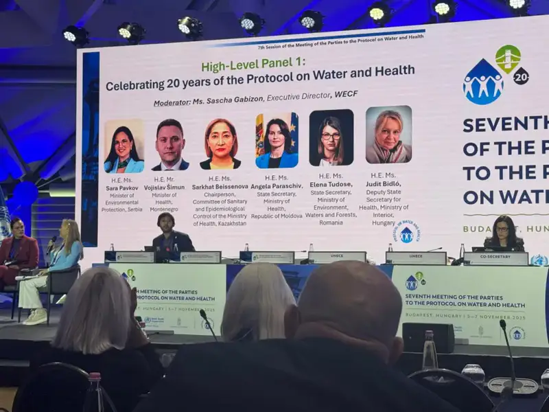 Ключевые вопросы водоснабжения обсуждены в Будапеште Астане