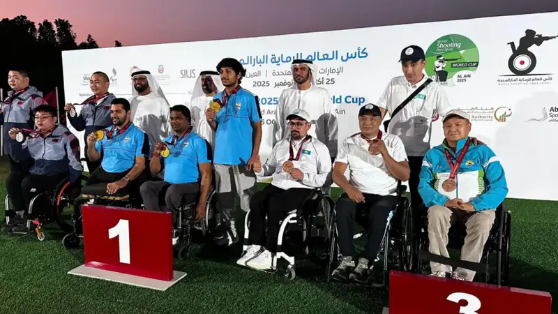 Успех казахстанских пара спортсменов на Кубке мира: золотая медаль и три бронзовые награды укрепляют позиции страны в международной арене Астане