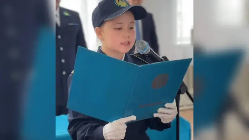 Открытие специализированного полицейского класса "Жас сақшы" в Казахстане: вклад в патриотическое воспитание молодежи Астане