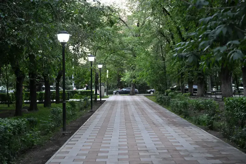 Almalinskiy District's Commitment to Cleanliness and Order in Almaty Астане