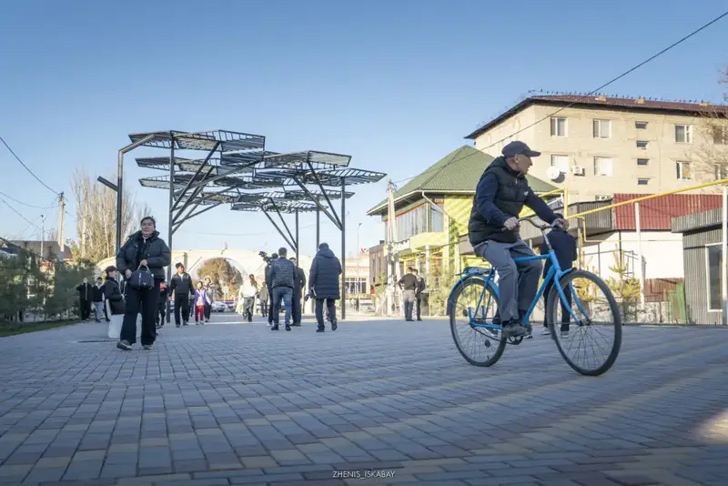 «Таза Қазақстан»: в Панфиловском районе области Жетісу построен один новый парк и еще два отремонтированы (2)