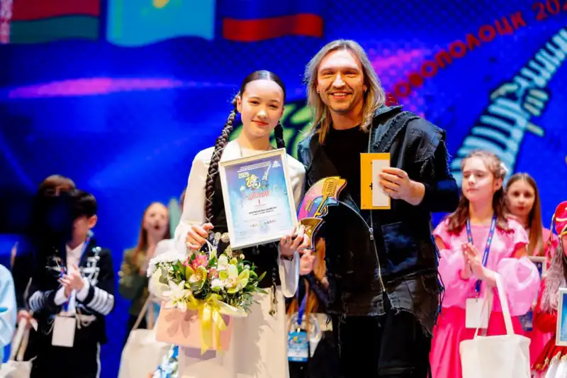 Казахстанские вокалистки призеры Международного конкурса Халі-Хало в Беларуси Астане