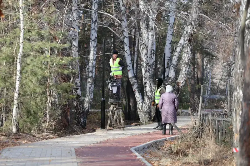 Парк в Макинске: Оазис отдыха на грани завершения Астане