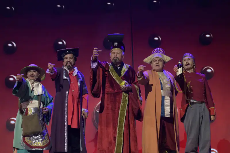 Юбилейный сотый сезон Национального театра имени Мухтара Ауэзова: театрализованное представление и интерактивная выставка Астане