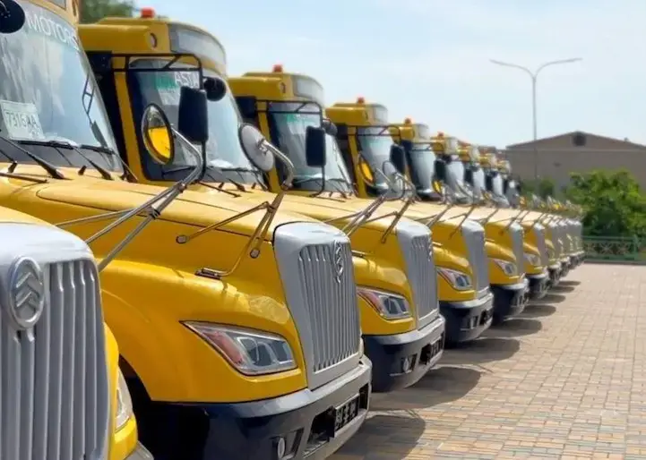 Улучшение доступа к образованию: школьный транспорт в Жамбылском районе Астане