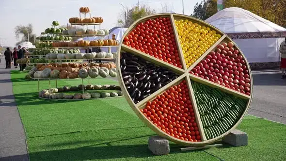 Праздник Золотая осень 2025 и День работников сельского хозяйства в Ордабасынском районе Астане