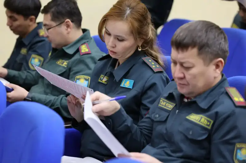 В Главном командовании Национальной гвардии прошло диагностическое тестирование по системе Qaztest (5)