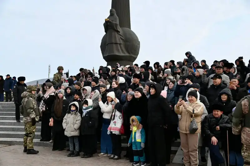 Принятие присяги более 200 солдат в Астане: укрепление военной дисциплины и патриотизма Астане