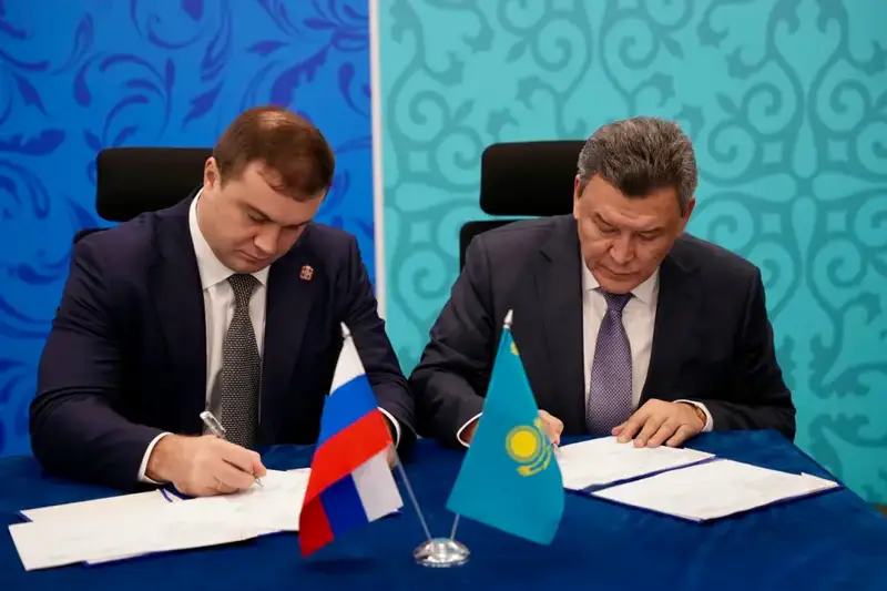 XXI Форум Казахстан–Россия: СКО и Омская область закрепили сотрудничество на 2025–2028 годы (4)
