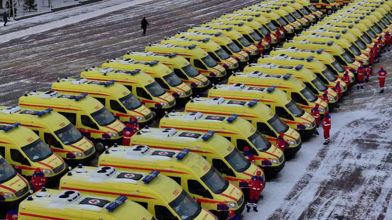 Ключи от здоровья: 50 новых автомобилей скорой помощи зажгли огни надежды в Костанайской области Астане