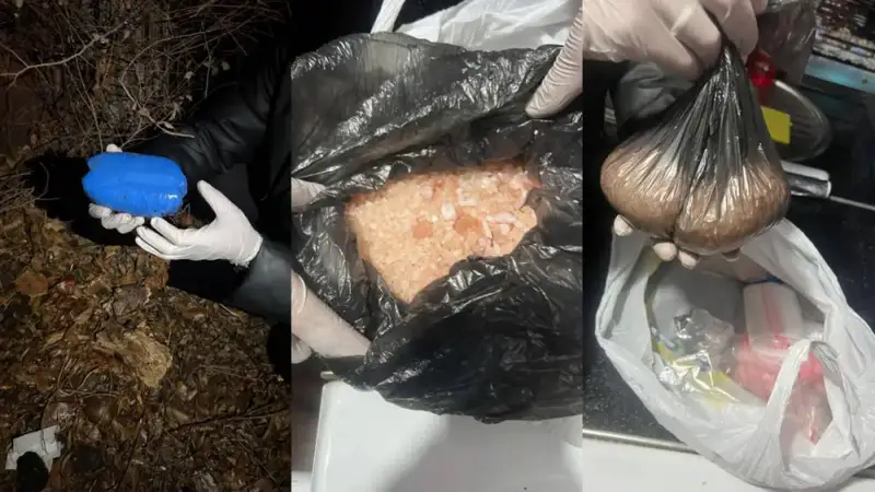 Тайники с наркотиками: в ВКО пойман «поставщик теней» с 1,5 кг мефедрона Астане
