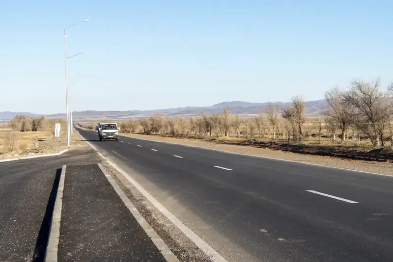 В Жетісу отремонтированы крупные автомагистрали «Сарыозек-Коктал» и «Жаркент-Хоргос», ведущие в приграничный регион (4)