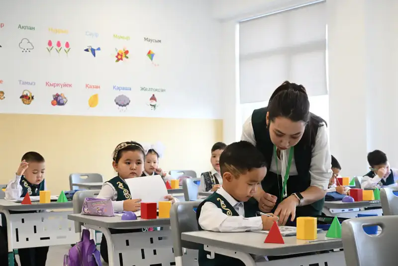 В селе Достык области Жетісу открыли школу в рамках нацпроекта «Келешек мектебі» (5)