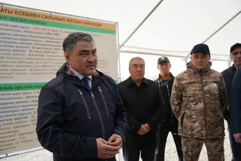 Три проекта по капитальной реконструкции ирригационных систем реализуются в Жамбылской области (6)