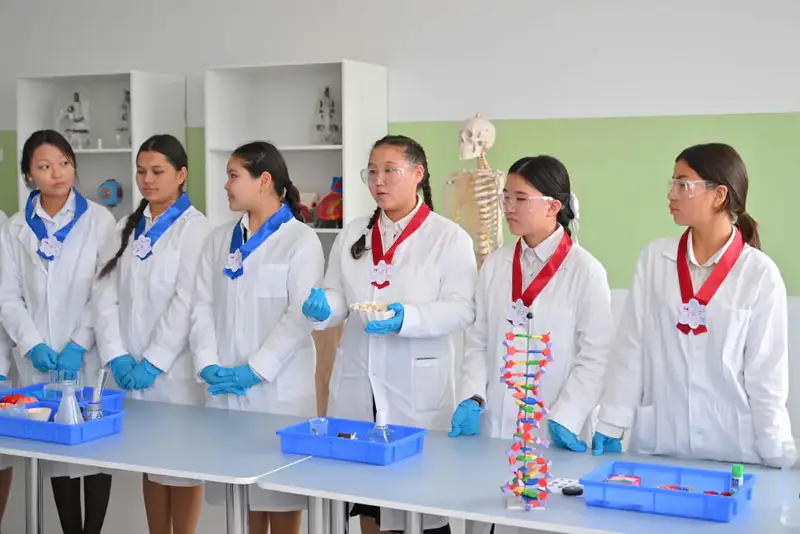 В Аягозском районе области Абай открылась школа на 600 мест (8)