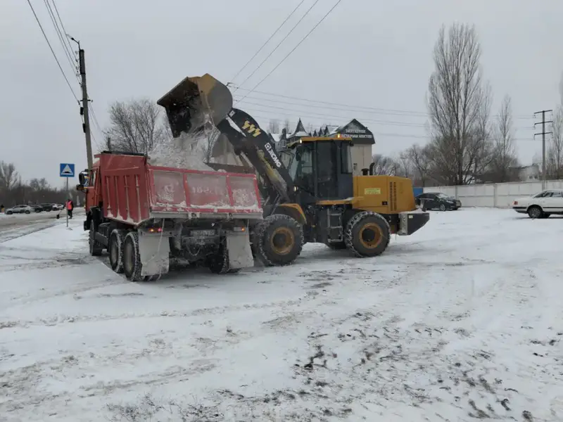 Свыше 2 800 дорожных рабочих вышли на уборку снега в Астане (4)