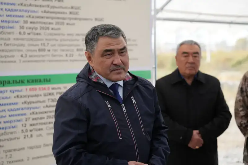 Три проекта по капитальной реконструкции ирригационных систем реализуются в Жамбылской области (5)