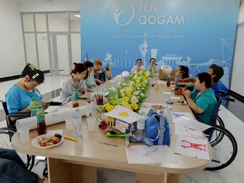 Развитие инклюзивного общества более 800 людей с ограниченными возможностями в Казахстане Астане