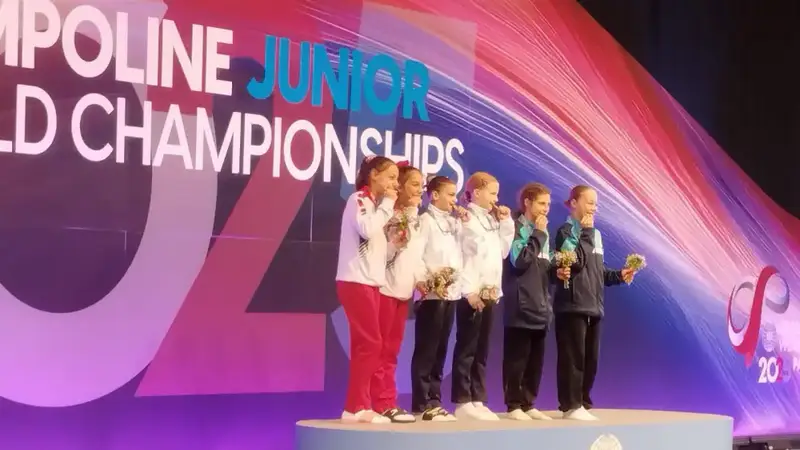 Карагандинская батутистка завоевала бронзу на мировом первенстве Астане