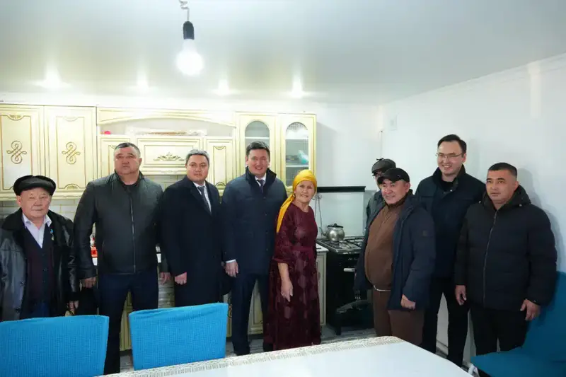 В село Кожасай дали газ (4)