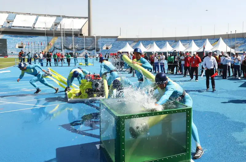 КАЗАХСТАН: ОГОНЬ МАСТЕРСТВА В ПЯТЕРКЕ ЛУЧШИХ СТРАН МИРА ПО ПОЖАРНО-СПАСАТЕЛЬНОМУ СПОРТУ Астане