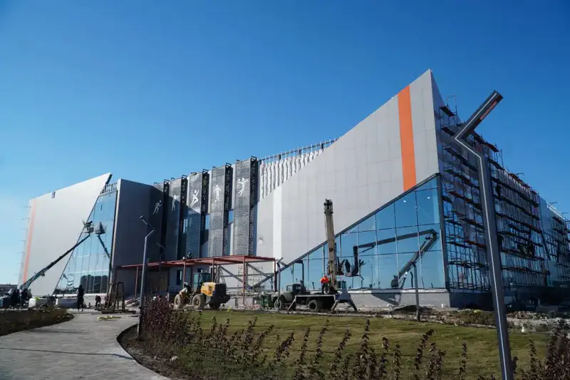 По поручению Президента в Кокшетау строится новый спорткомплекс на средства из возвращенных активов (2)