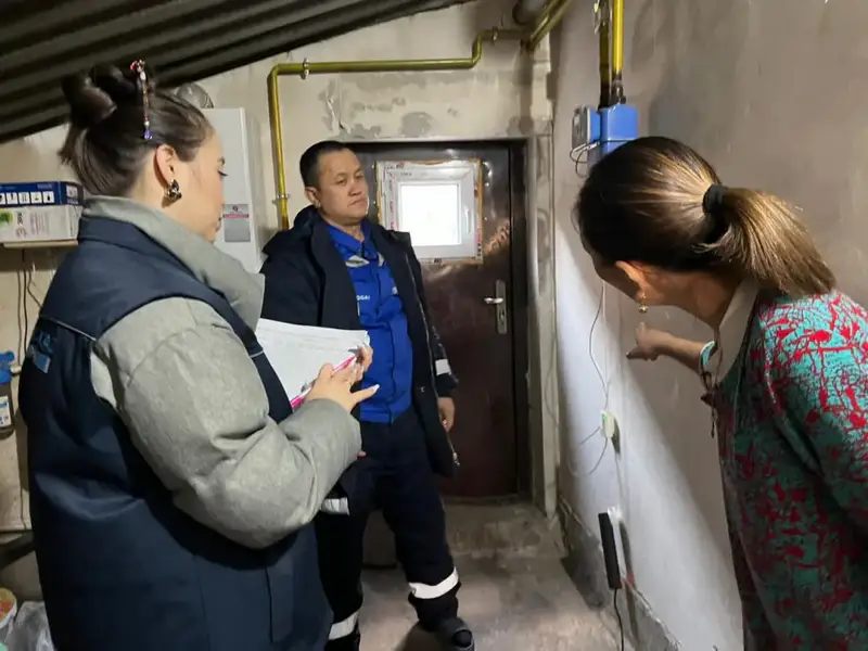 В Астане началась разъяснительная работа по безопасности использования газа в частных домах Астане