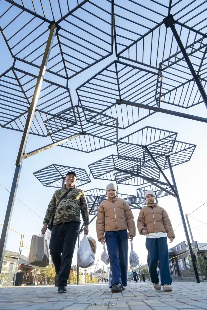 «Таза Қазақстан»: в Панфиловском районе области Жетісу построен один новый парк и еще два отремонтированы (4)