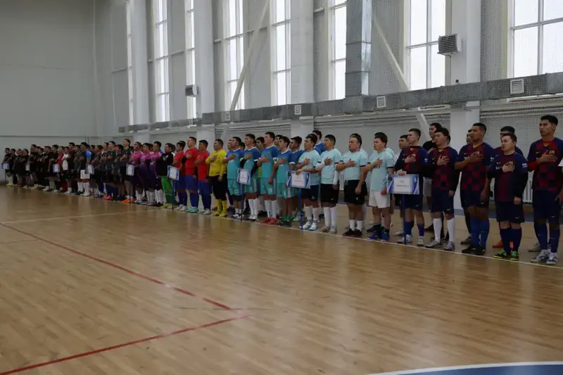 Турнир по мини-футболу в Национальной гвардии Астане