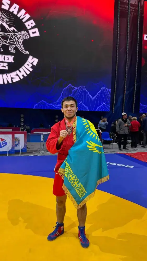 Национальная сборная Казахстана завоевала второе место на чемпионате мира по самбо (5)