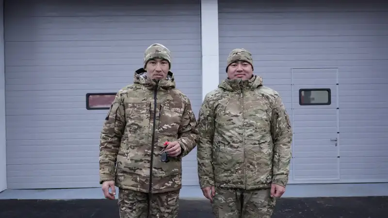 Глава МЧС Казахстана открыл пожарное депо в селе Красный Яр (6)