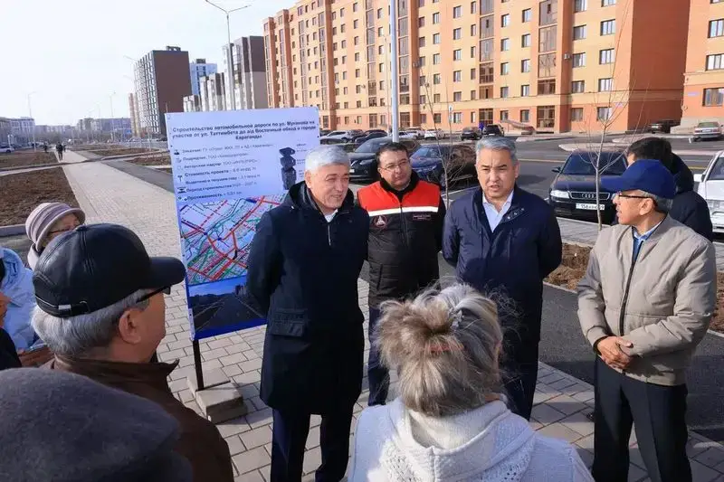 В Караганде открылось движение по новой дороге (7)