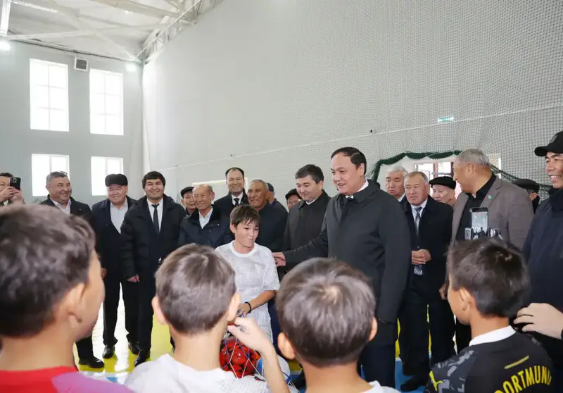 В Таласском районе открыт новый спортивный комплекс (4)