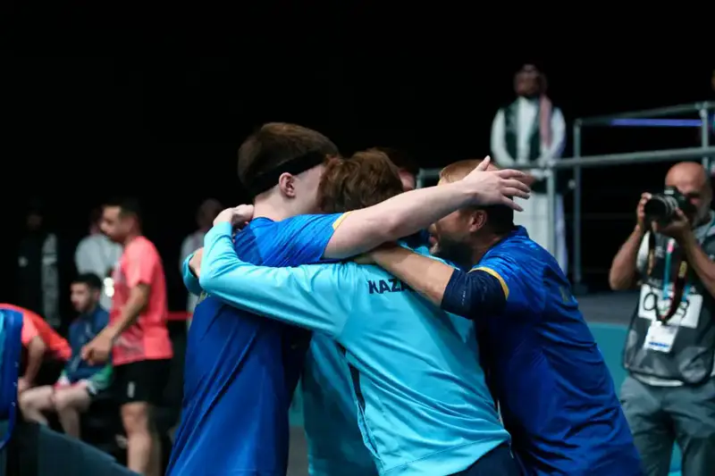 Сборная Казахстана по настольному теннису — победитель VI Игр исламской солидарности (4)