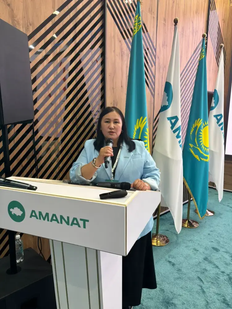 Финалистка проекта Tomiris по развитию женского лидерства эксперт Минэнерго Казахстана Астане