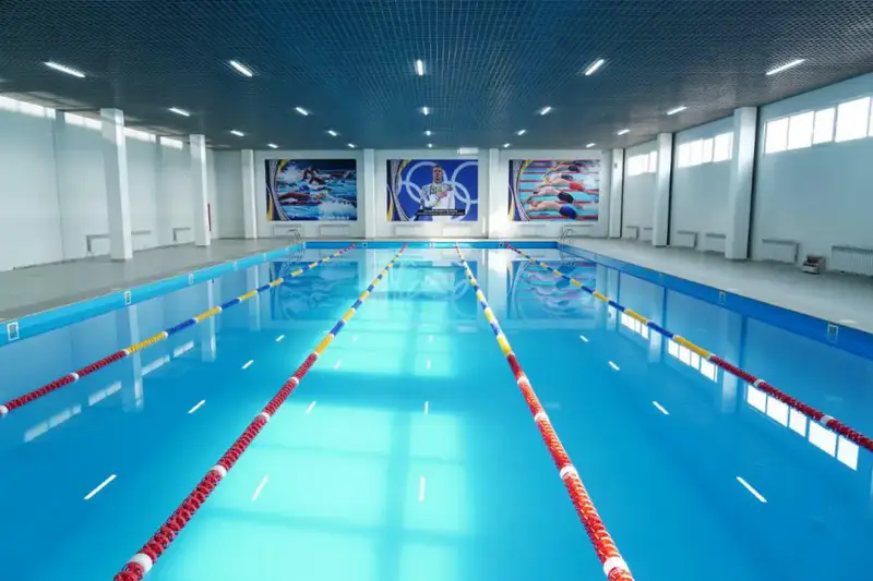 ТУРКЕСТАН: В СОЗАКСКОМ РАЙОНЕ ОТКРЫЛСЯ СОВРЕМЕННЫЙ СПОРТИВНО-ОЗДОРОВИТЕЛЬНЫЙ КОМПЛЕКС С БАССЕЙНОМ (4)